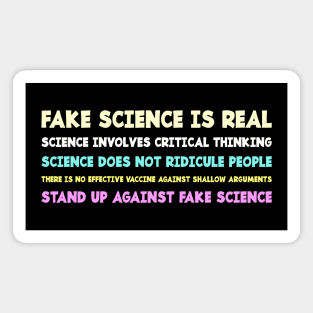 Fake science is real Magnet